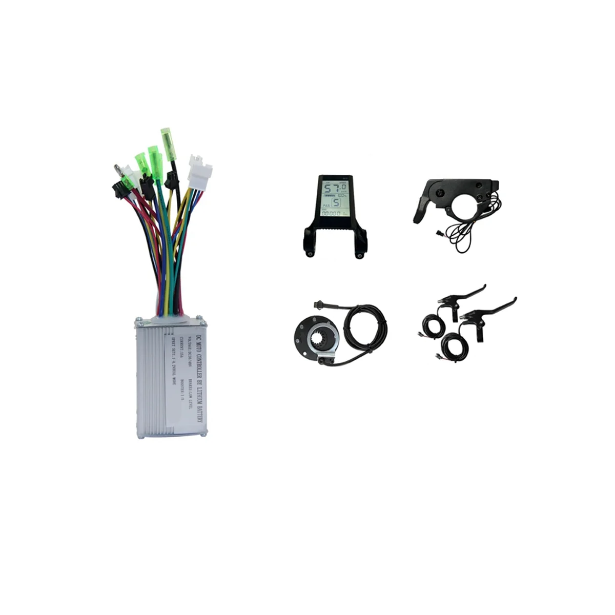 

Sine Wave Controller Kit Electric Bicycle Electric Scooter Kit S830 Display Sine Wave Controller 36/48V JN15A 250W