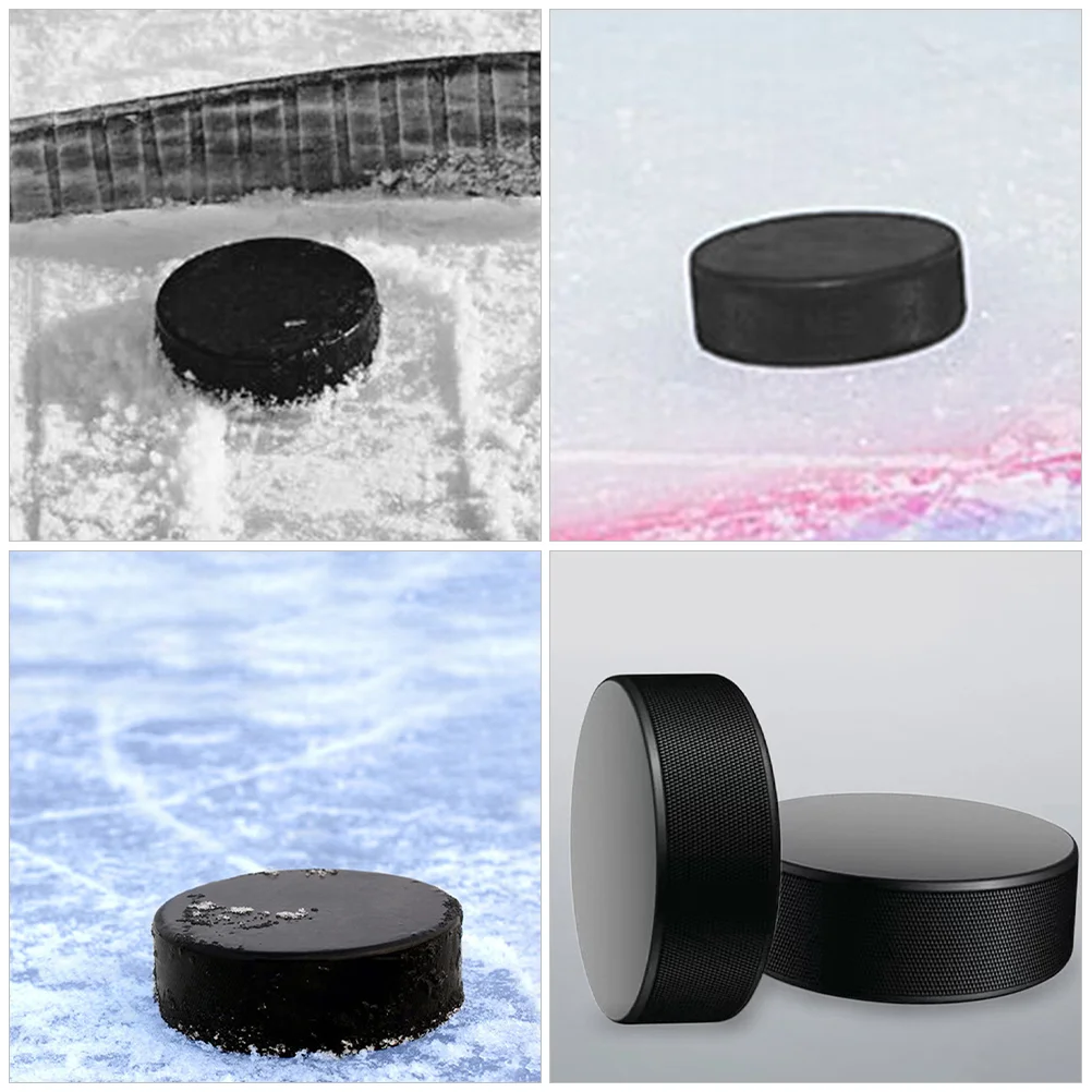 2 Pcs Foam Hockey Pucks Training Supplies Small Ball Toy Sports Part Ice Race Fitness