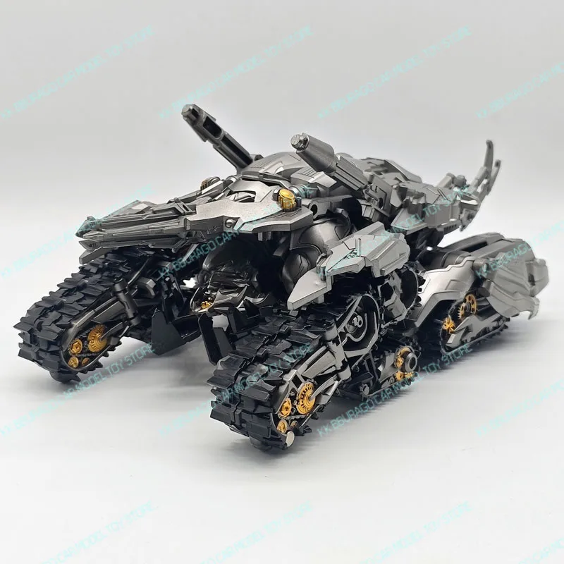 트랜스포메이션 31cm 탱크 메가트론 액션 피규어 장난감 SHIDE 팩토리 2966-26 KO LS06 버전 생일 선물