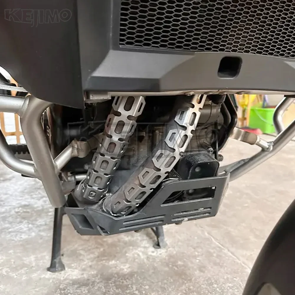 

For yamaha Super Tenere 1200 XT1200Z XR1200ZE 2014-2025 Motorcycle Exhaust Muffler Pipe Protector Heat Shield Cover Universal