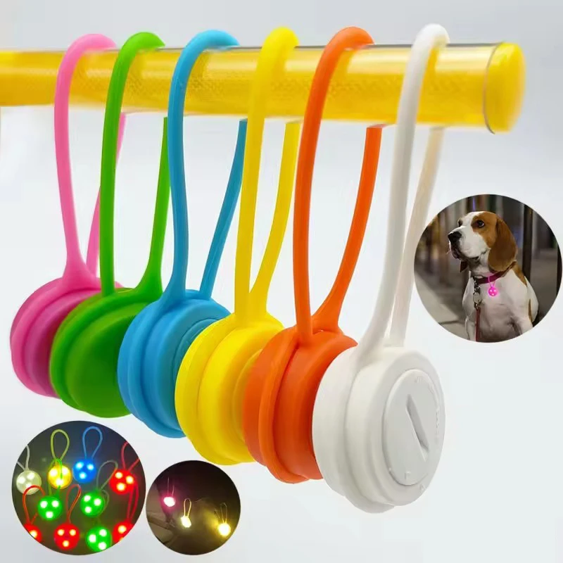 AliExpress NONE 7pcs Silicone Backpack Mini Bicycle Light For Night Riding Easily Bicycle Warning Light Rear LED Taillight For Cycling Safety