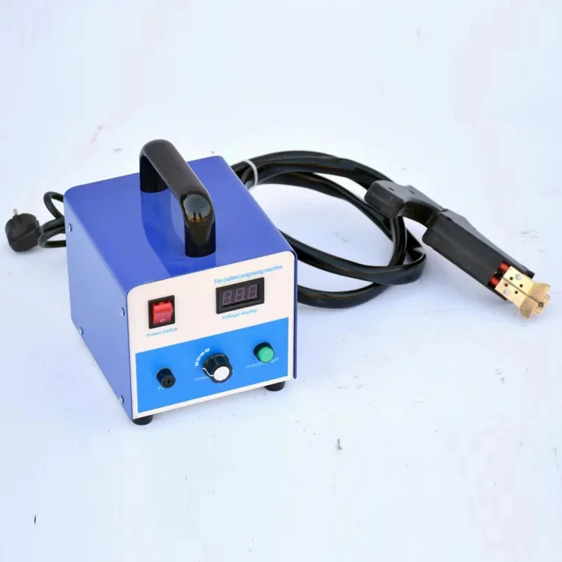 Rubber Tire Groover Engraving Machine, Pattern Cutting Blade Tool for Rubber Tire and Roller Surface Carving Processing