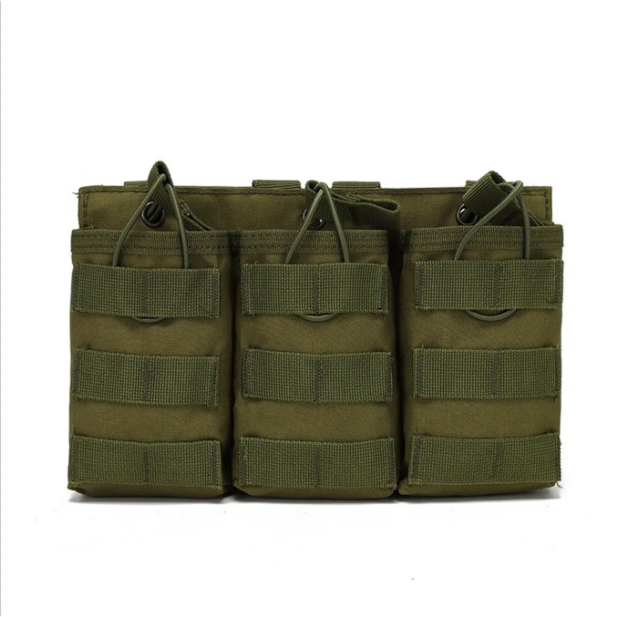 Mag bolsa tripla 7.62 5.56 ak m4 revista rifle bolsa para airsoft paintball tiro caça