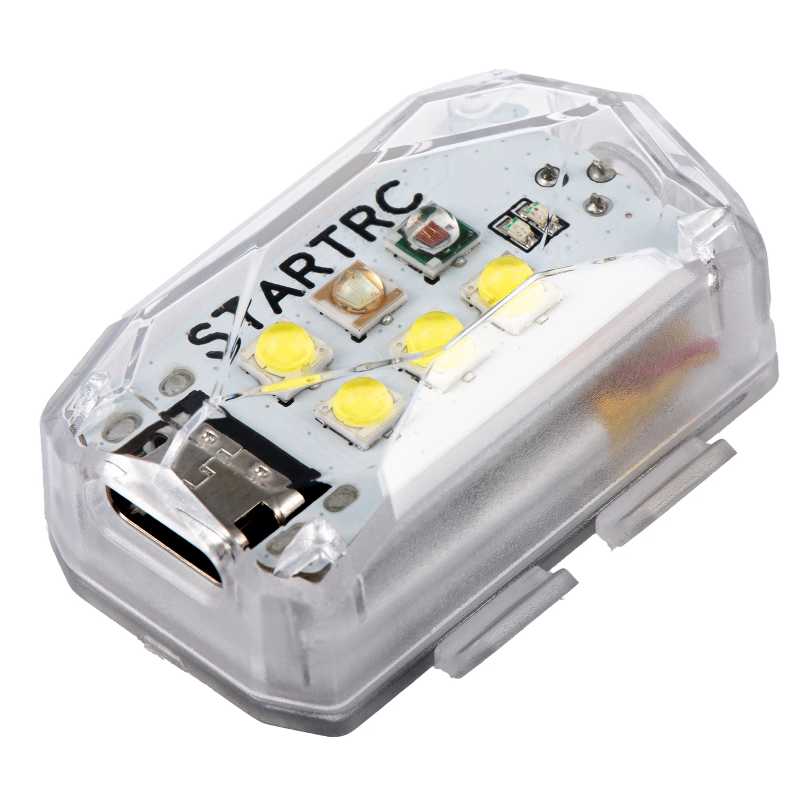 STARTRC Drone Lights for Night Flying Anti-Collision Drone Lights Drone Strobe Lights 3 Lighting Colors Built-in Battery