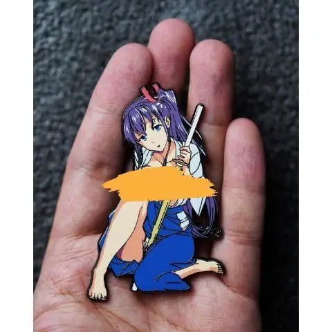 Demon Sword Princess Amaya Chunlian Metal Badge Brooch PIN
