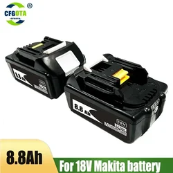 Latest Upgraded BL1860 Rechargeable Battery 18 V 8800mAh Lithium ion for Makita 18v Battery BL1840 BL1850 BL1830 BL1860B LXT400