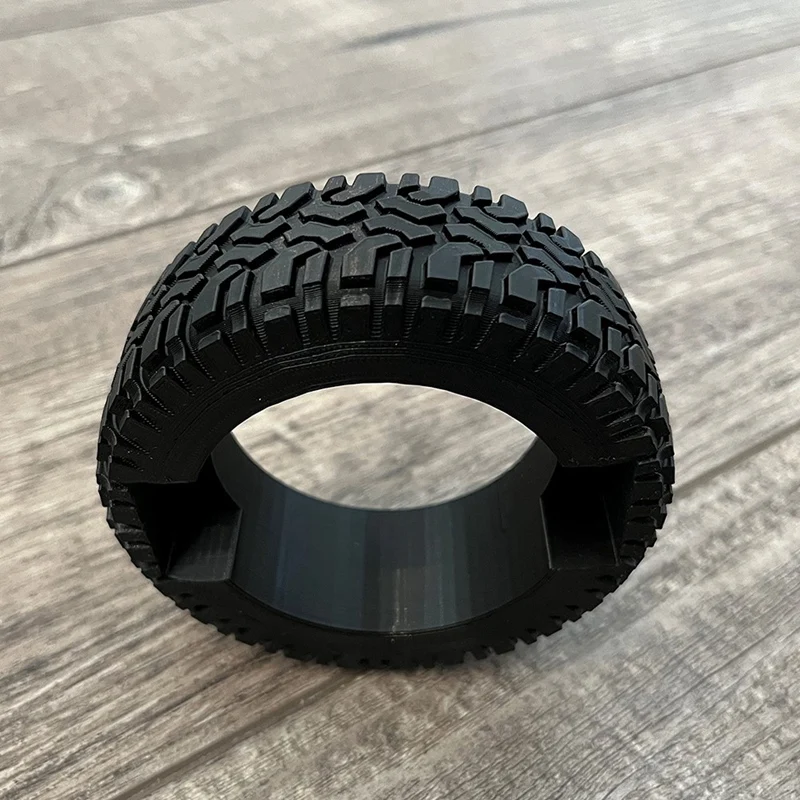 Tire Business Card Holder - Wheel Shop Display Stand Desktop Countertop Business Card Holder