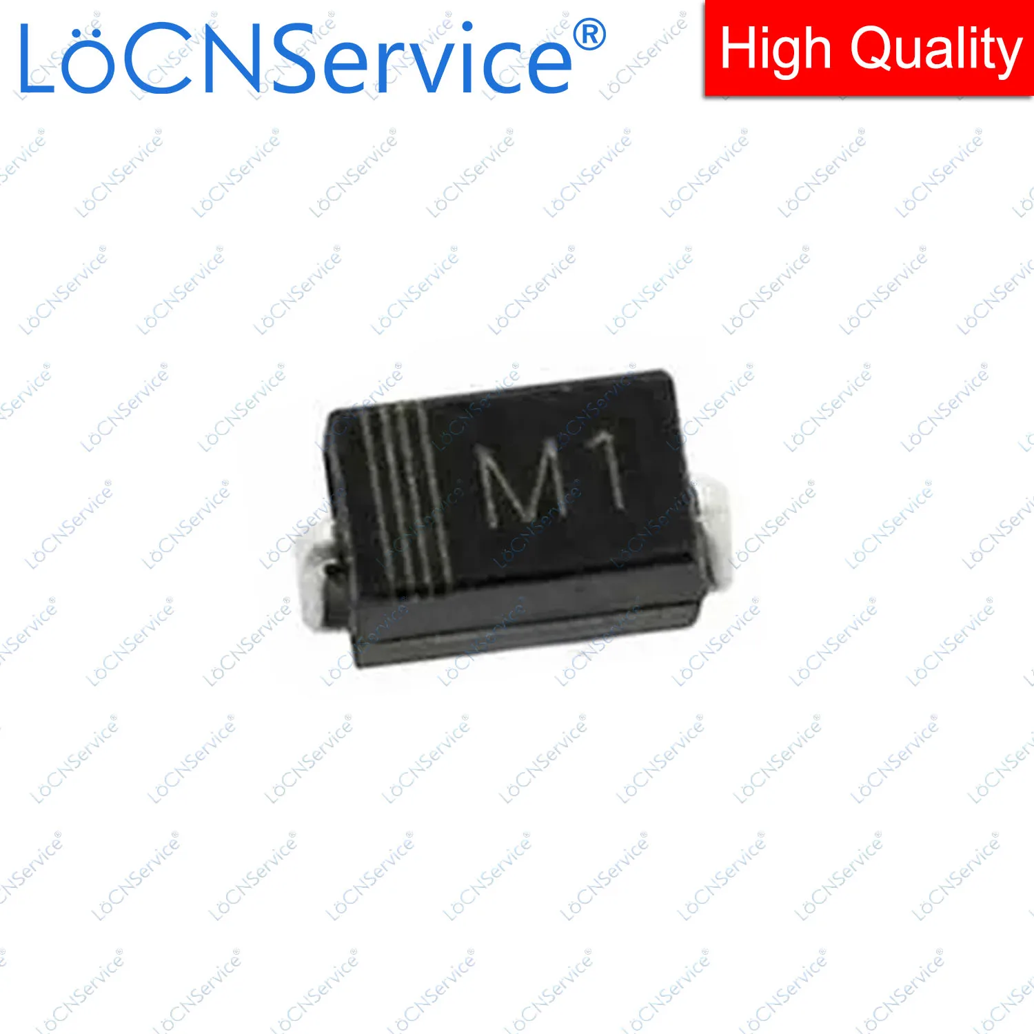 LoCNService 2000PCS M1 M4 M7 1N4001 1N4004 1N4007 SMA DO-214AC Chinese High Quality