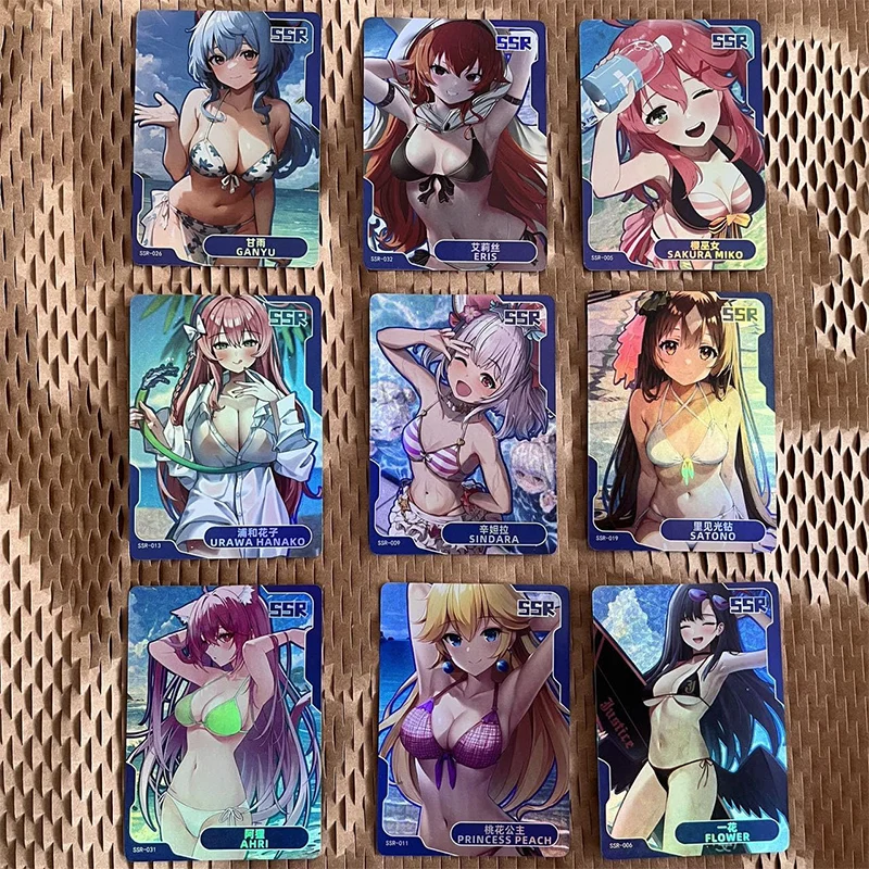 New Goddess Story TCG SENPAI GODDESS HAVEN Anime Collection Card Board Game Party Swimsuit Child toy Gift