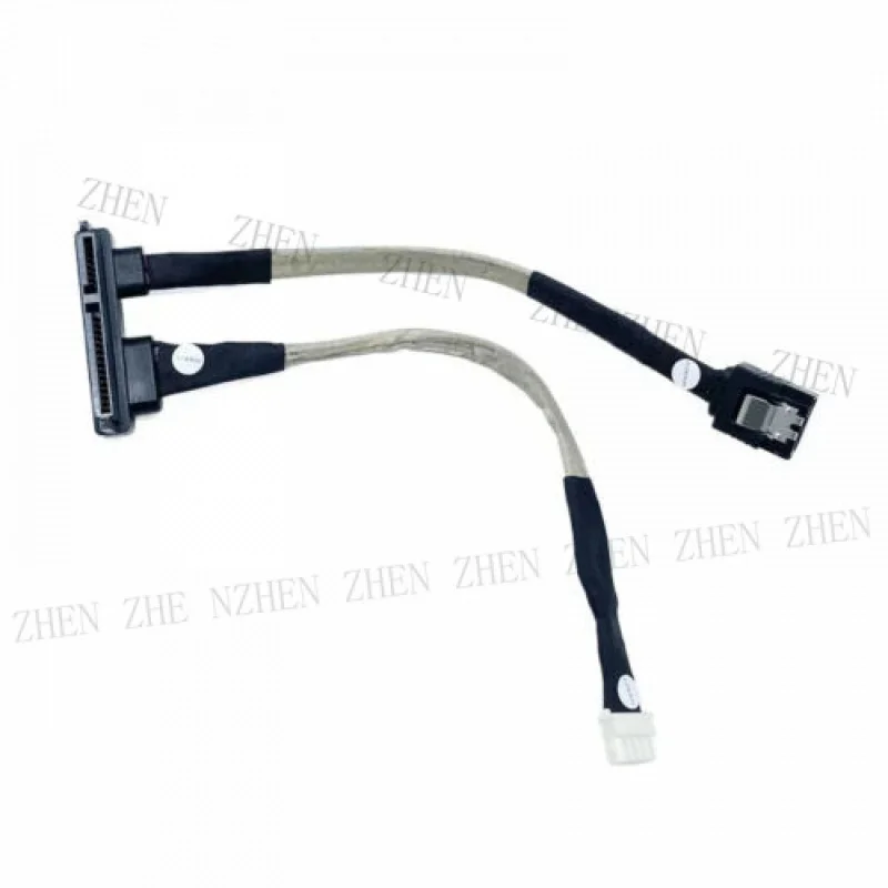 Y Y 4p To 90 Degree 22Pin SATA HDD Power Cable for HP All-in-one ITX PC 24-F037WCN