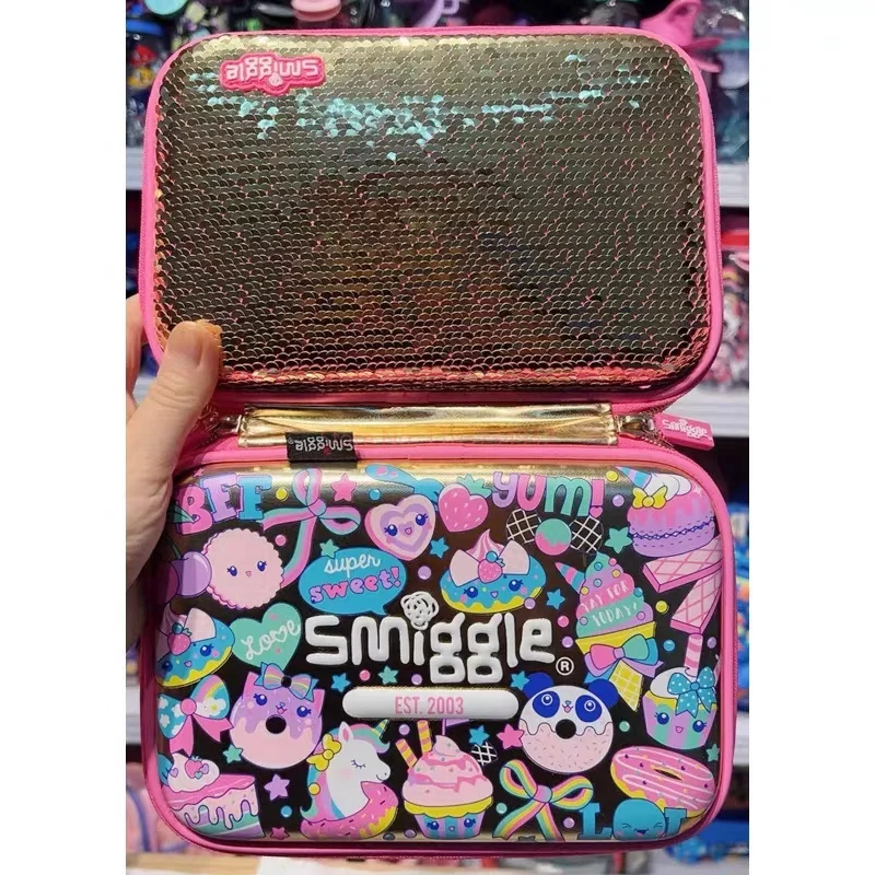 Genuine Australia Smiggle 20th Anniversary Children Student School Bag Pen Case Lunch Bag Double Shoulder Backpack Student Gift