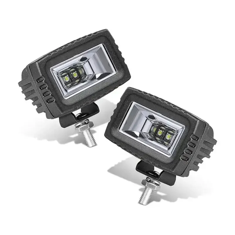 2PCS LED Work Light Bar 6000K Flood Light Offroad Driving Fog Light Work Lamp for Trucks Motorcycle Car Boats Track
