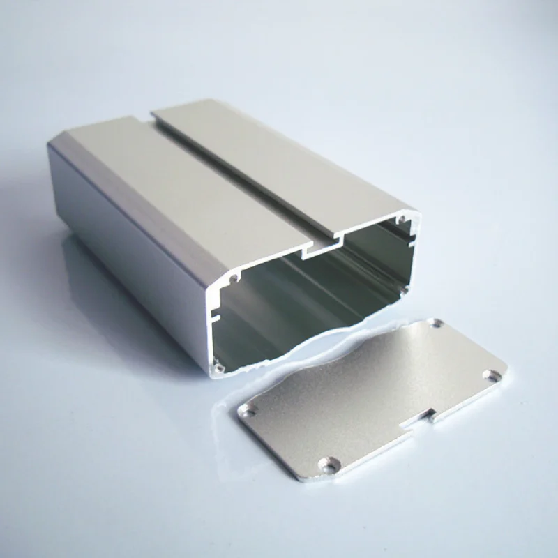 Caja de módulo Pcb eléctrico para dispositivos electrónicos, caja de conexiones de aluminio extruido anodizado, bricolaje, LK-ALB13, 26x54x80mm