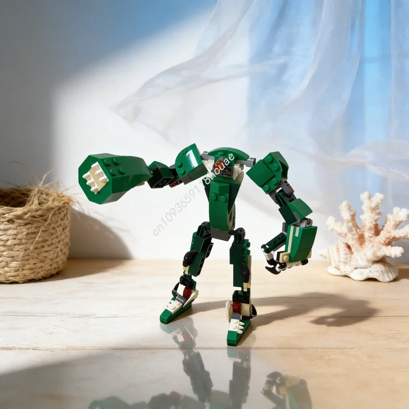 

163pcs MOC The Destroyer Mech Creator 3 1 Model Building Blocks Architecture Idea Education Christmas Gifts Toys Brick Kids