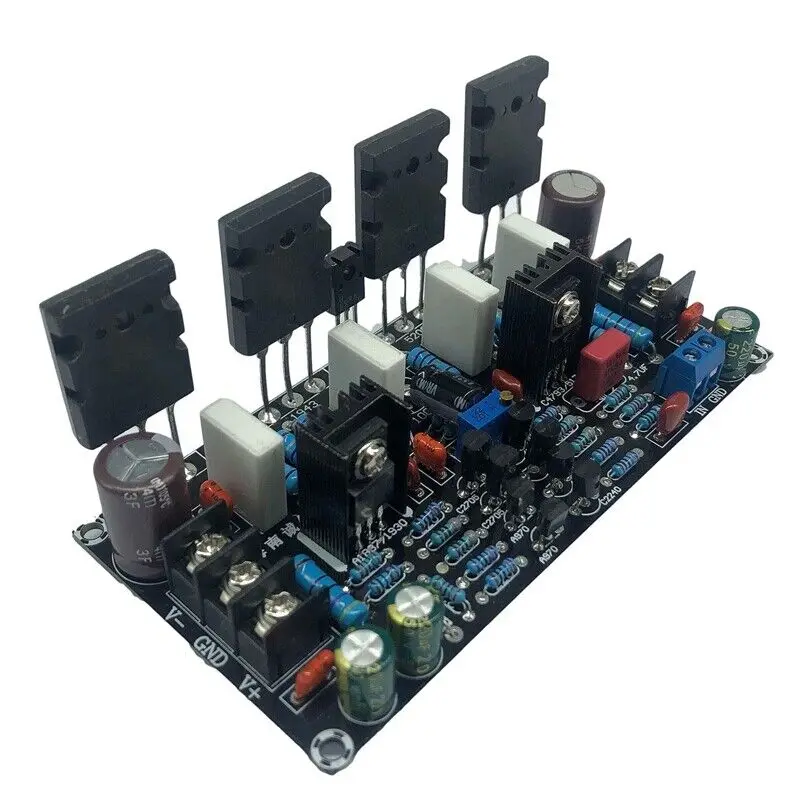

2X( Amplifier Board 1943+5200 High 200W After Tube Board I2H2)h