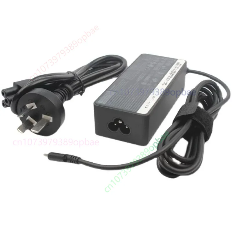 65W USB‑C PD Charger For Lenovo Xiaoxin Air15 Air16 For ThinkPad E580 20V3.25A Power Adapter