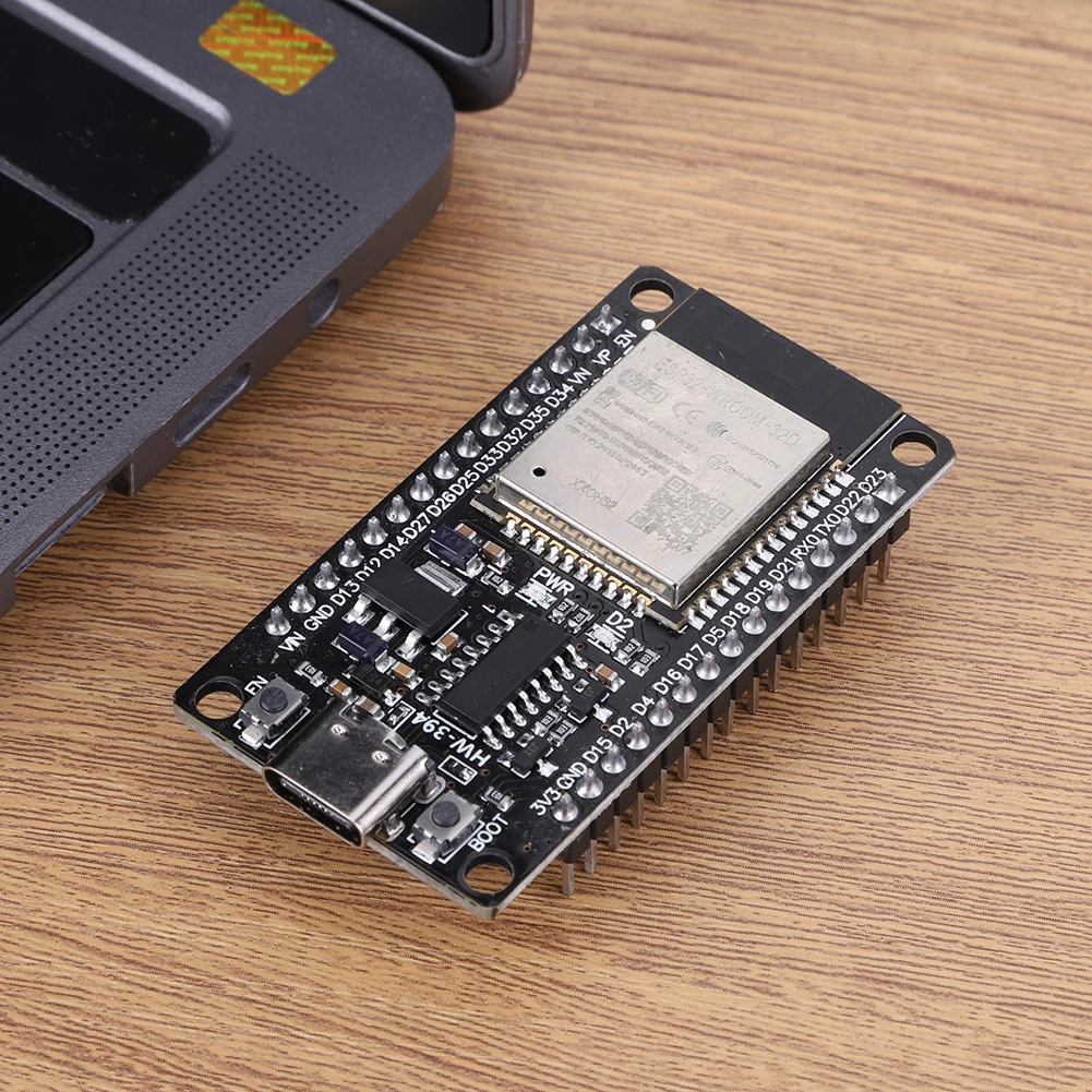 WIFI+BT+ BLE MCU Module WiFi+Bluetooth-compatible ESP32 WROOM-32D Development Board Ultra-Low Power Consumption