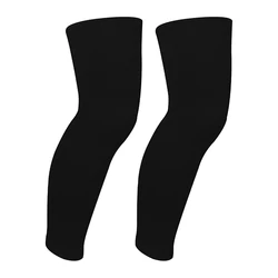 1 Pair Basketball Football ​Leg Thigh Sleeve Kids Knee Brace Cycling Sunscreen Cover Soccer Sports Kneepad Elastic Calf Sleeves