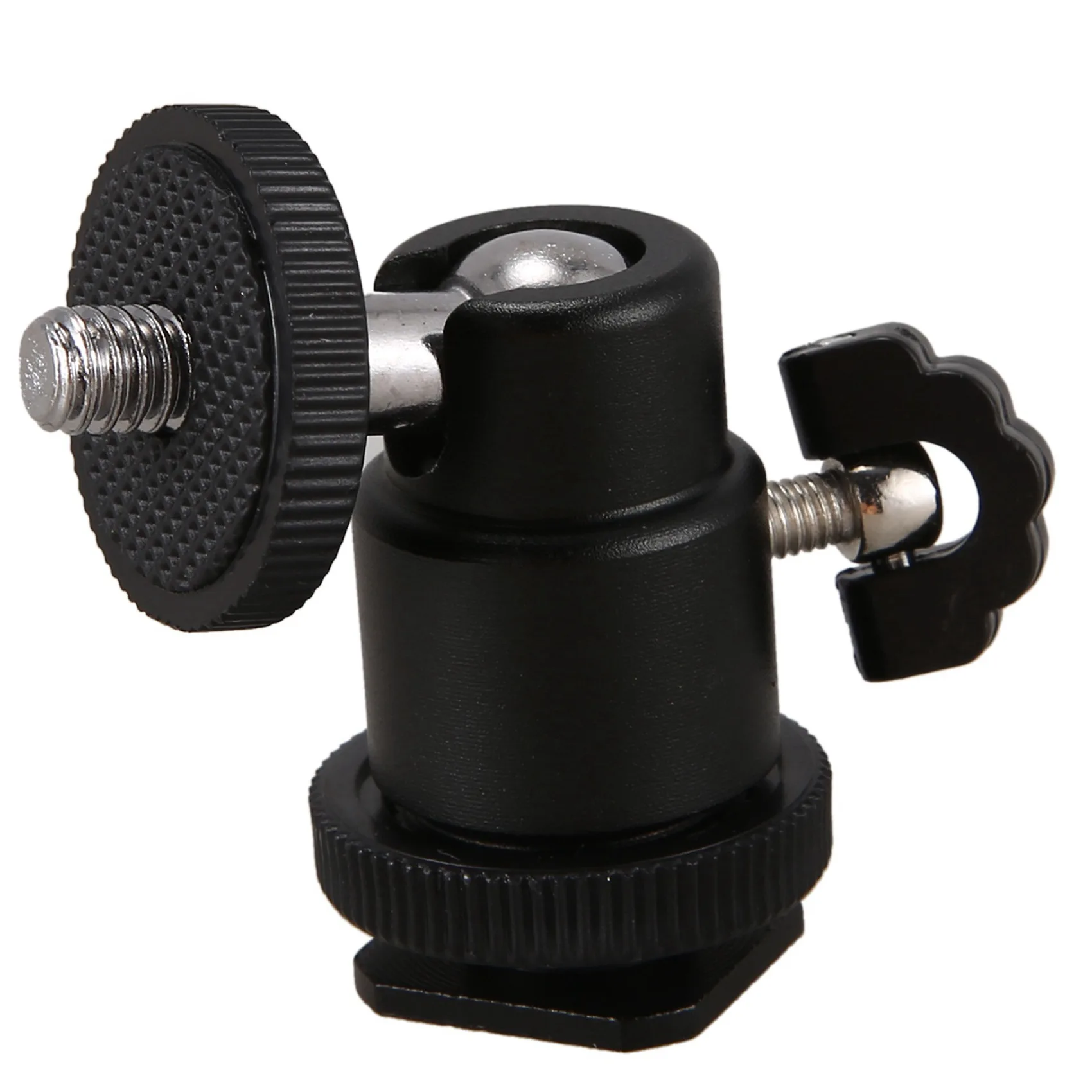 برغي كاميرا A003، 42 قطعة 1/4 بوصة 3/8 بوصة محول مسامير ملولبة 1/4 بوصة محول الحذاء الساخن مجموعة رأس كرة الكاميرا