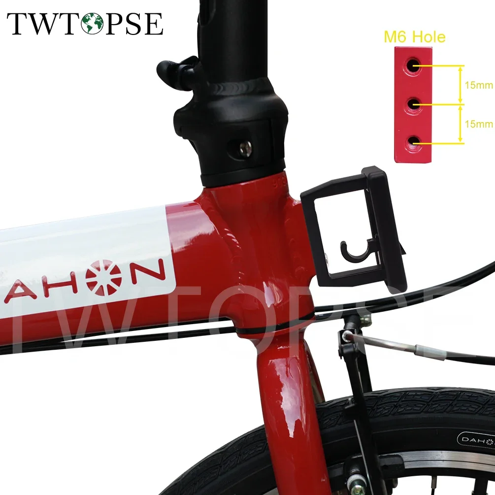 和田サイクルオリジナル　フロントキャリア　ブロンプトン ダホン TWTOPSE 折りたたみ自転車フロントキャリアブロック 2 3 穴