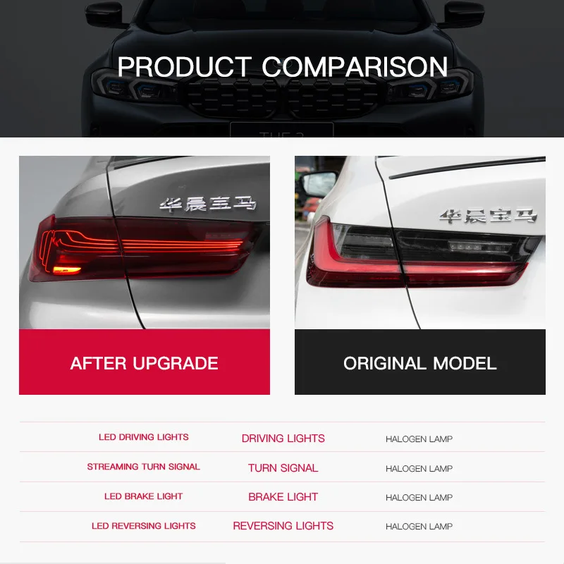 

Car Styling for BMW 3 Series G20 LED Laser Tail Light 2019 2020 2021 2022 2023 2024 G28 Design CSL Laser Automotive Accessories