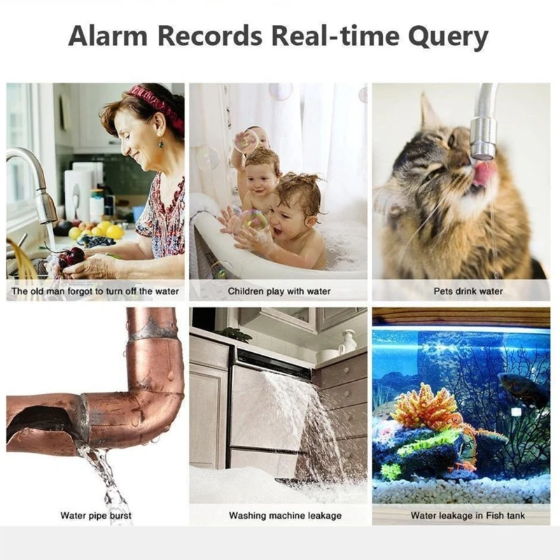 Home Safety Water Overflows Sensoring with Remote Monitoring for Elderly Baby Pet