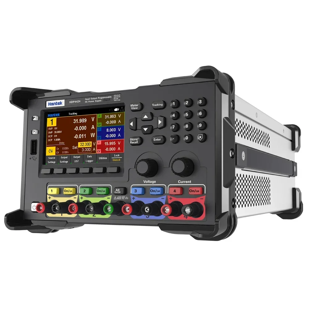 Hanteck HDP4424 Fuente de alimentación regulada lineal programable 4 CC 245W
