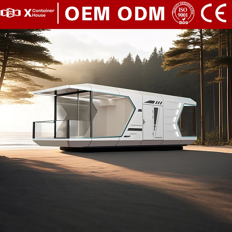 Modern Space Capsule Stylish Smart Space Capsule Prefab Houses