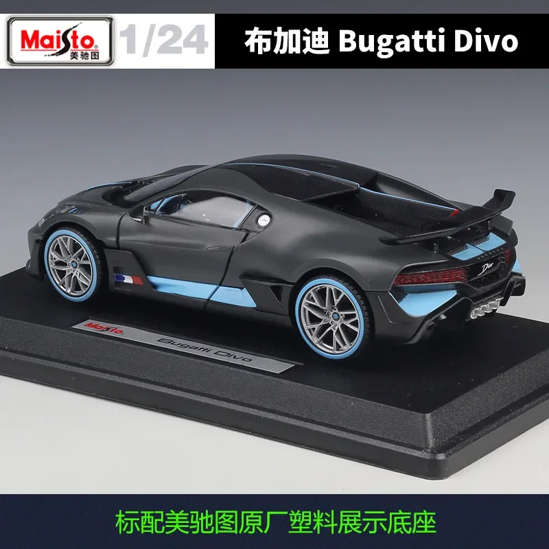 Meritor Figuur 1:24 Bugatti Divo sportwagen replica legering model auto speelgoed cadeau