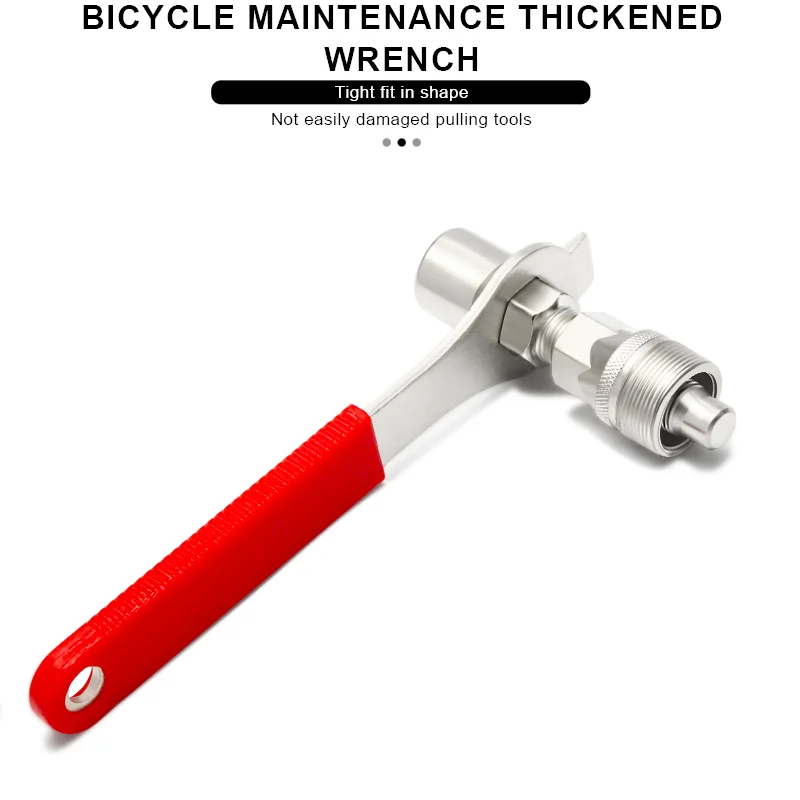 Инструмент для снятия кривошипа велосипеда, профессиональный съемник кривошипа велосипеда, многофункциональный велосипедный съемник кривошипа, педальный ключ 16 мм