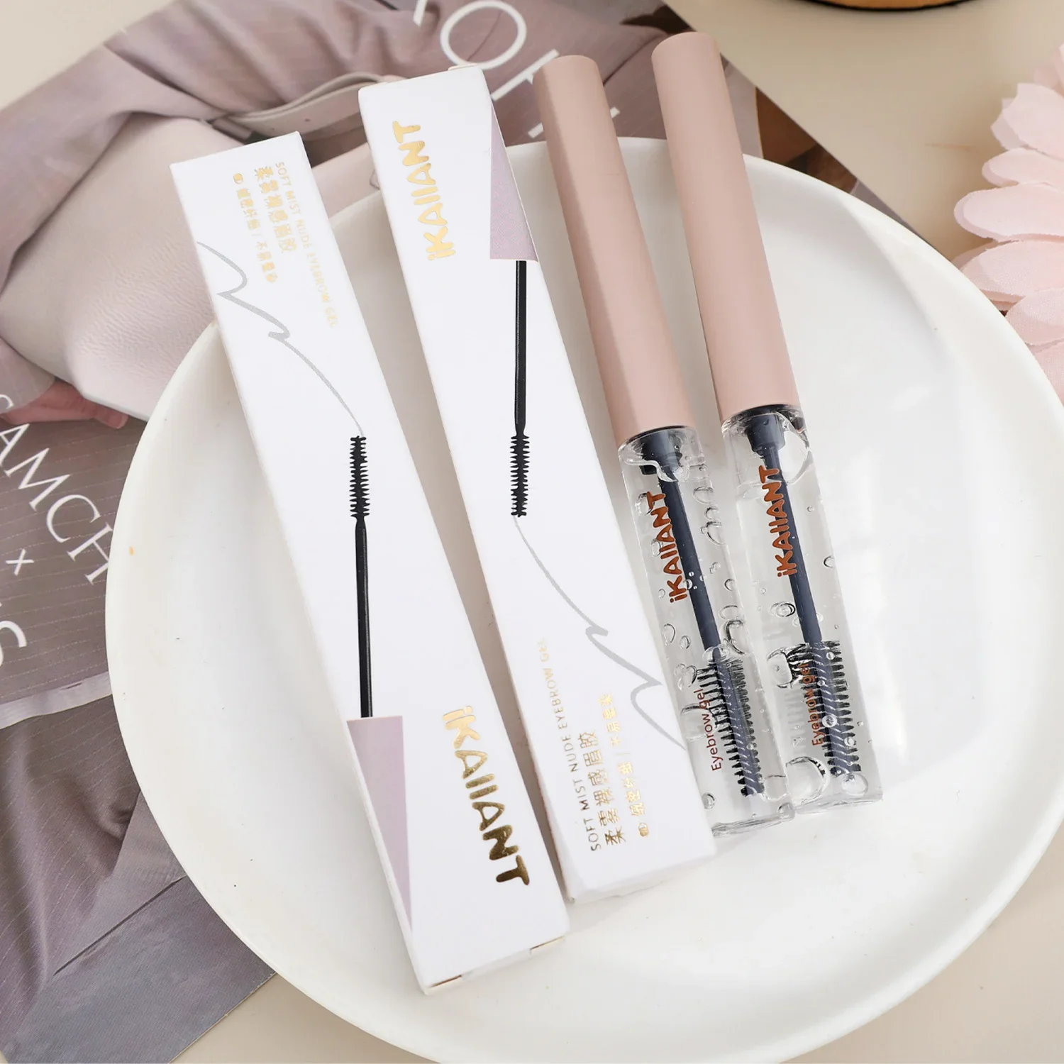 Gel per sopracciglia 3D Impermeabile Trasparente Asciugatura rapida Opaco Naturale Selvaggio Impostazione Gel per sopracciglia Sollevamento Potenziatori per sopracciglia Trucco