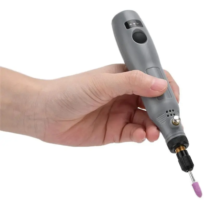 ชุดเครื่องมือปากกาแกะสลักไฟฟ้าขนาดเล็กแบบชาร์จไฟผ่าน USB ยี่ห้อ ABSF สำหรับงาน DIY และงานประดิษฐ์เครื่องประดับ