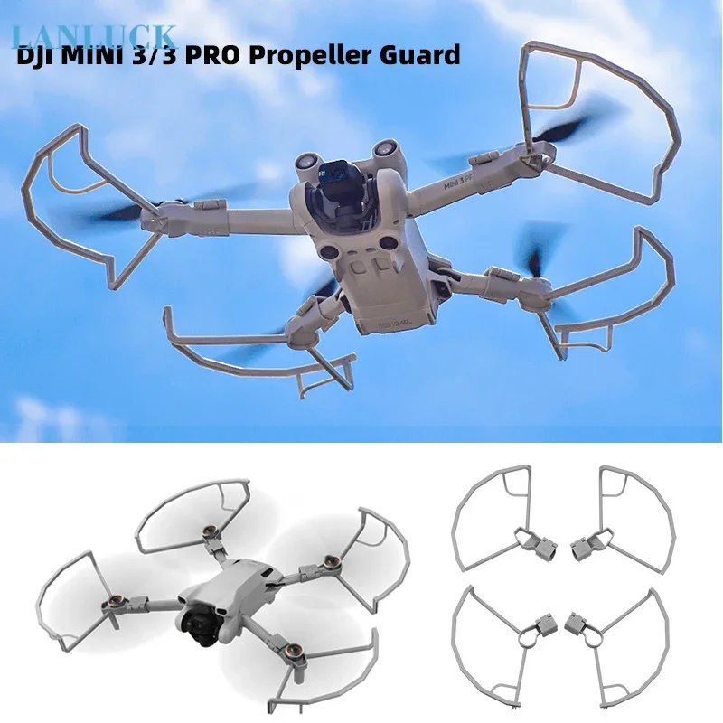 Dji mini 3 pro propeller schutz, requisiten schutz für dji mini 3 flügel lüfter blatt schutzhülle licht käfig drohnen zubehör