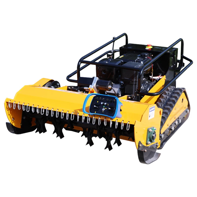 Customized Remote Controlled Lawn Mower Machine for Cutting Grass Brush Cutters Mower