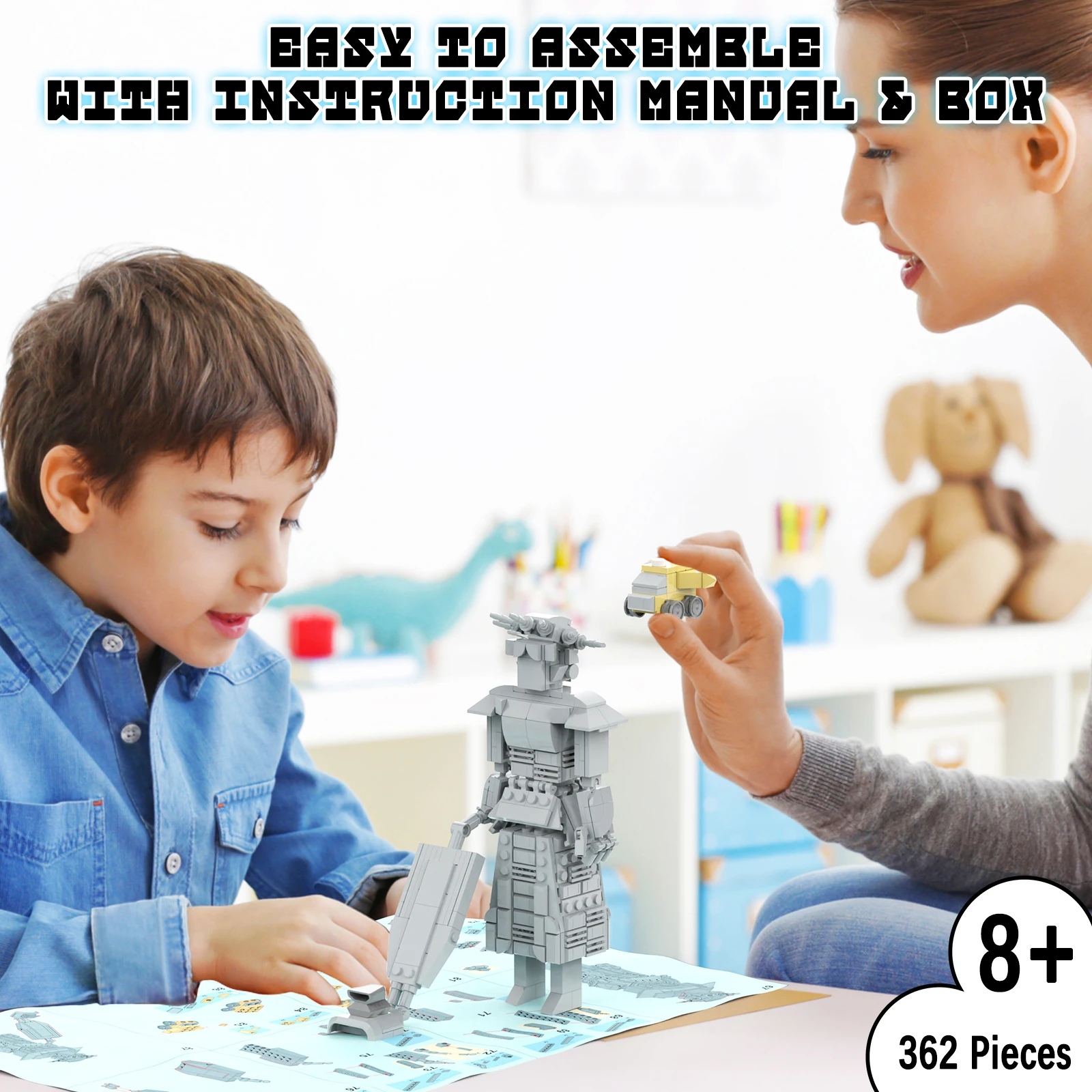 Spaceballs Mega Maid Model Kits Bricks Figure Building Blocks Juguetes For Kids and Adult, 362PCS MOC Toys Birthday Gifts