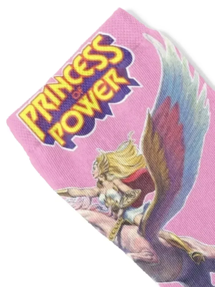 Retro Princess of Power SHE RA on Swift Wind Vintage style art print Socks shoes summer warm winter Men's Socks Luxury Women's