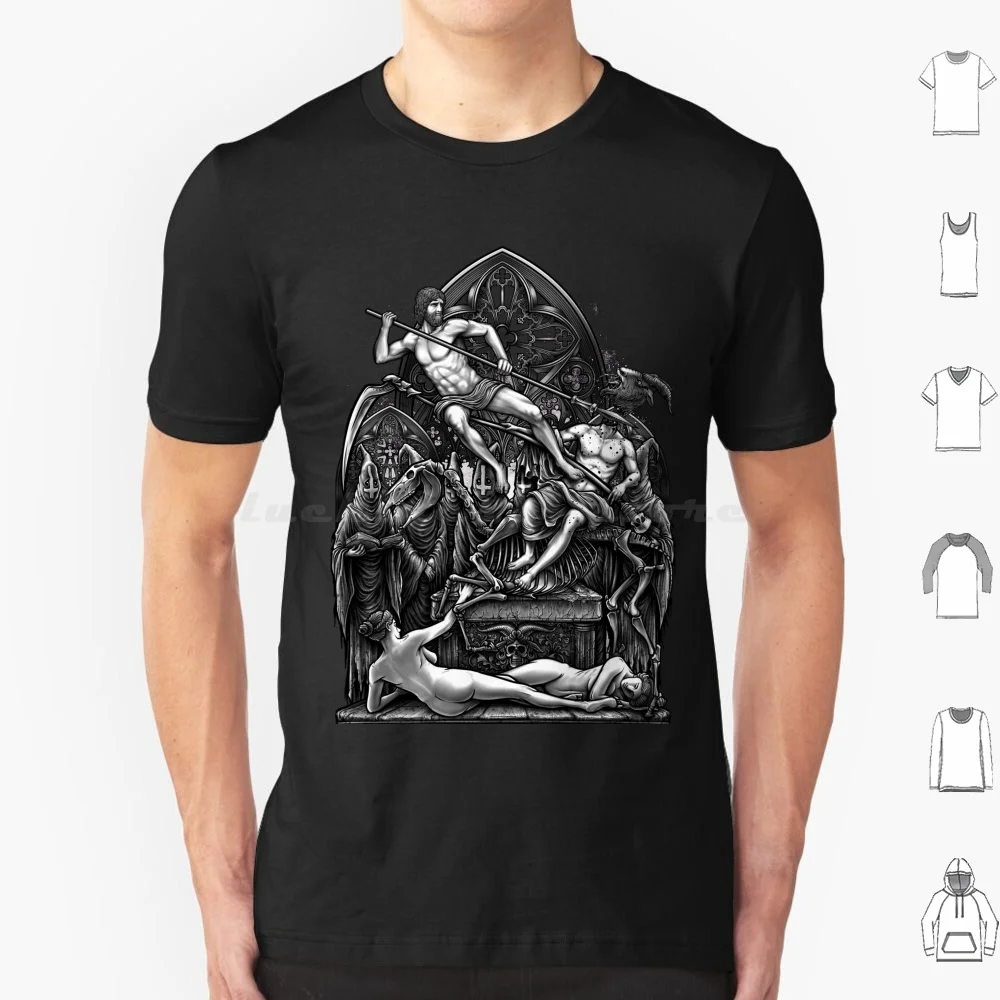 Winya No. 40 T Shirt Cotton Men Women DIY Print Leonardo Da Vinci Gothic Michael Angelo Demon Halloween Goddess Fairy Angel