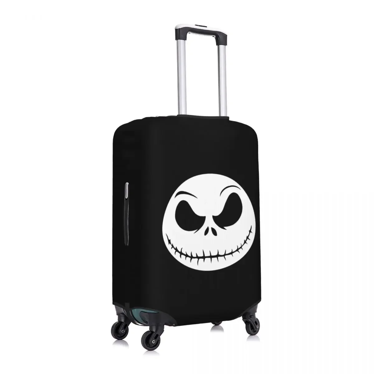 Custom Nightmare Before Christmas Luggage Cover  Halloween Movie Jack Skullington Suitcase Protector Covers Suit For 18-32 inch