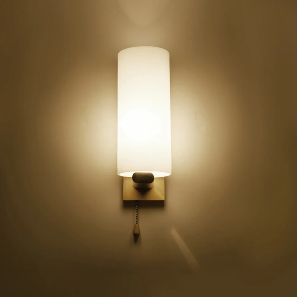 

Lamp Room Corridor Light nament Stylish Chinese Design Durable Wooden Household Wall Lamp Wall Light nament Plastic