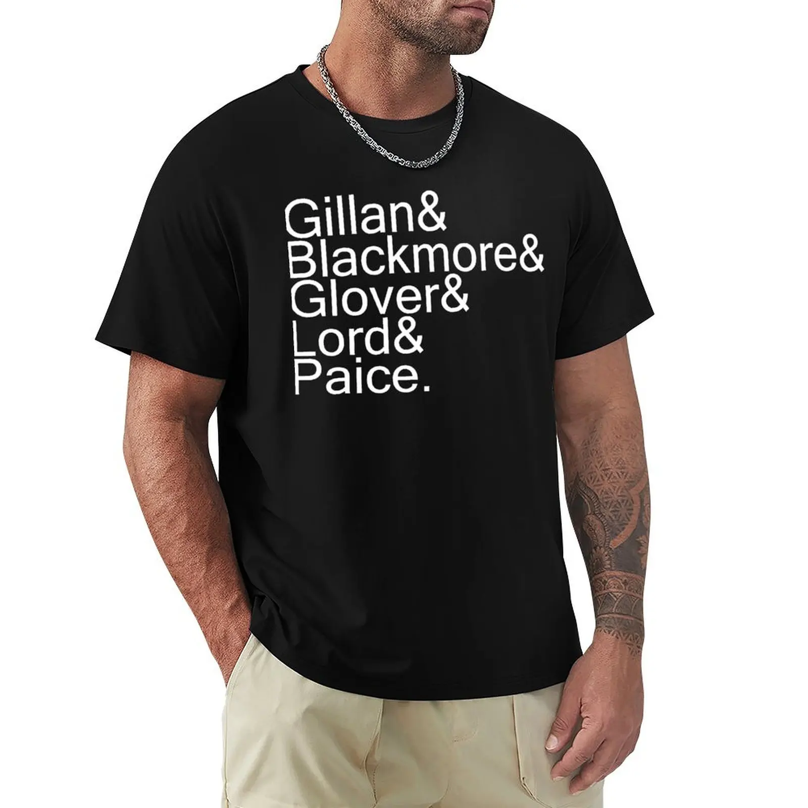 Deep Purple T-Shirt Streetwear Print Tee Shirt