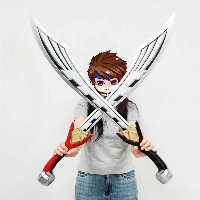 98cm/35.58in PU Slaying Blade Knifes Dragon Rider Warrior Cosplay Model Props Weapons Party Supplies Collectible Boyfriend Gifts