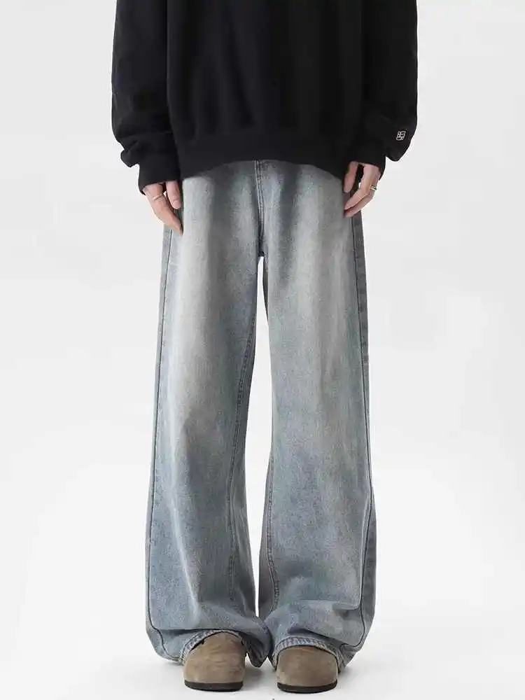 المرأة الضوء الأزرق Y2k فضفاض الجينز اليابانية 2000s نمط صديقها جان السراويل خمر Harajuku كبيرة الحجم سراويل جينز الملابس 2025