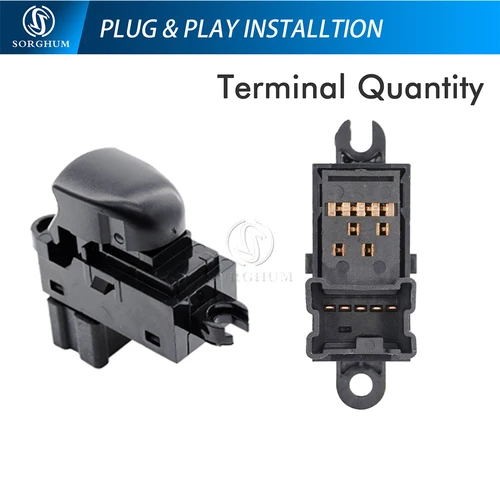 Imagen 2 del producto SORGHUM 25401-3SH0A 25411-1KL5A interruptor de ventanilla eléctrica principal y pasajero para Nissan Juke Altima Tiida Sylphy x-trail Qashqai Rogue