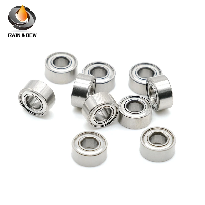 10Pcs S685ZZ Stainless Bearing ABEC-7 5x11x5 mm Miniature 685 ZZ Ball Bearing