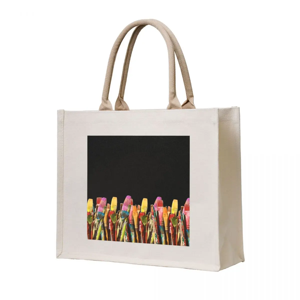 

Dirty Paintbrushes Tote Bag tote bag university foldable reusable bag Gift bags bags luxury women