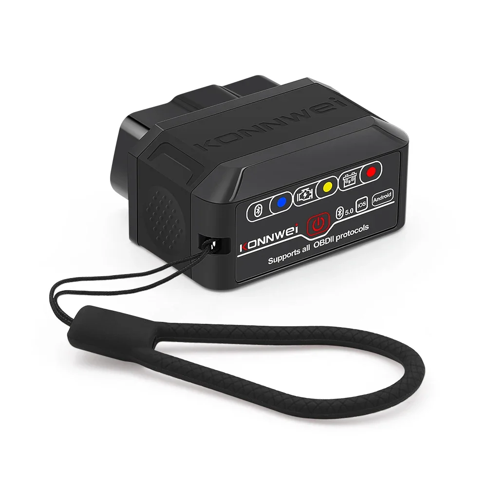 2026 UsefulKONNWEI KW906 Bluetooth 5.0-5.2 ELM327 V1.5 OBD2 Scanner Read Clear Fault Codes for IOS Android 1996+ Cars Diagnostic