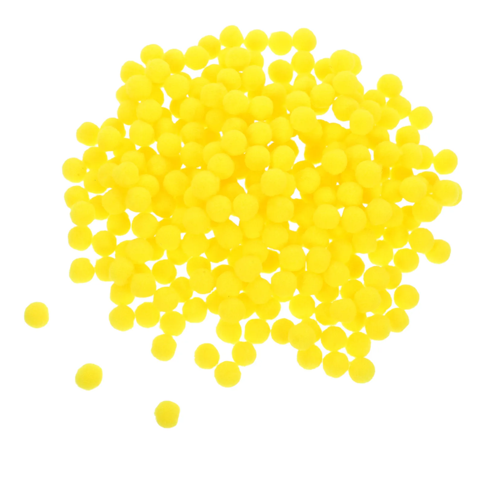 300Pcs Craft Felt For For Jewelry Making For Christmas Crafts Bright Color Mini Pom Poms Crafting Creativity