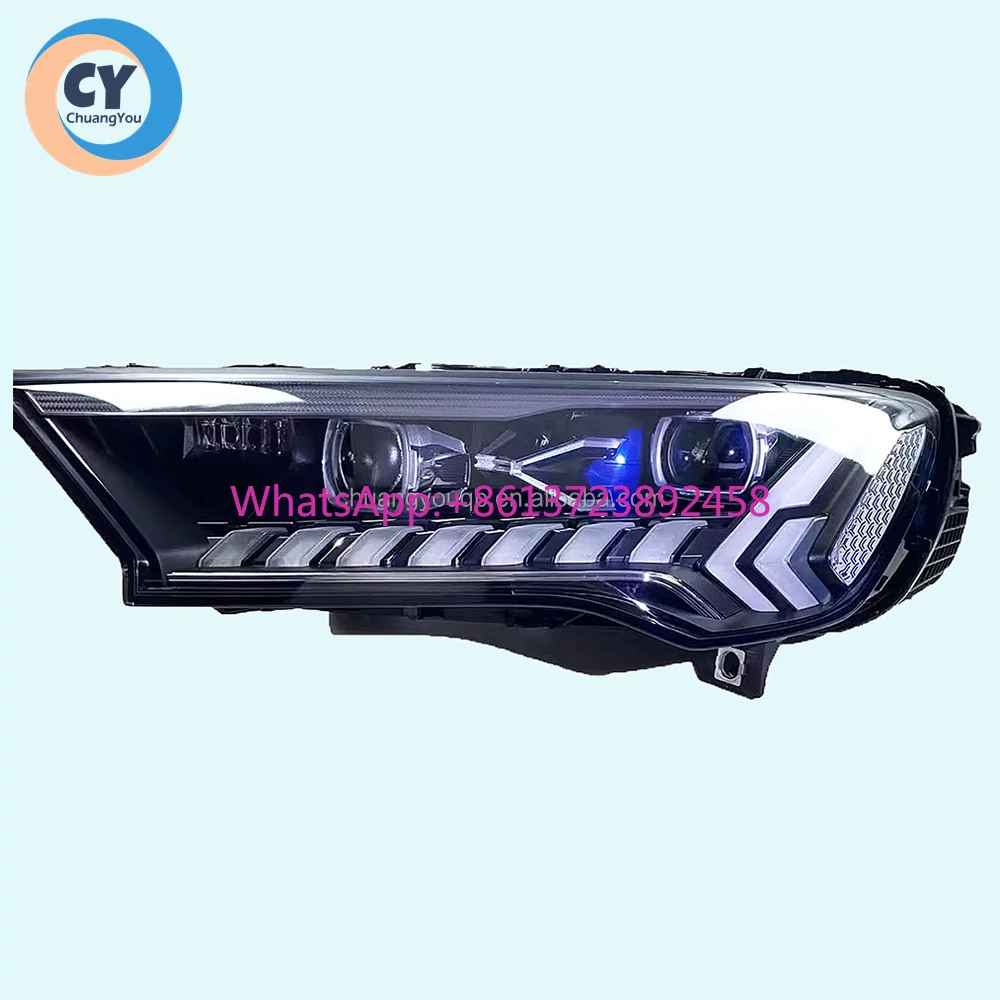 

For Audi SQ7 Laser Headlight Original 2020 2021 2022 2023 Lamp Upgrade High Quality Headlamp Assembly Q7 Matrix LED Car Light