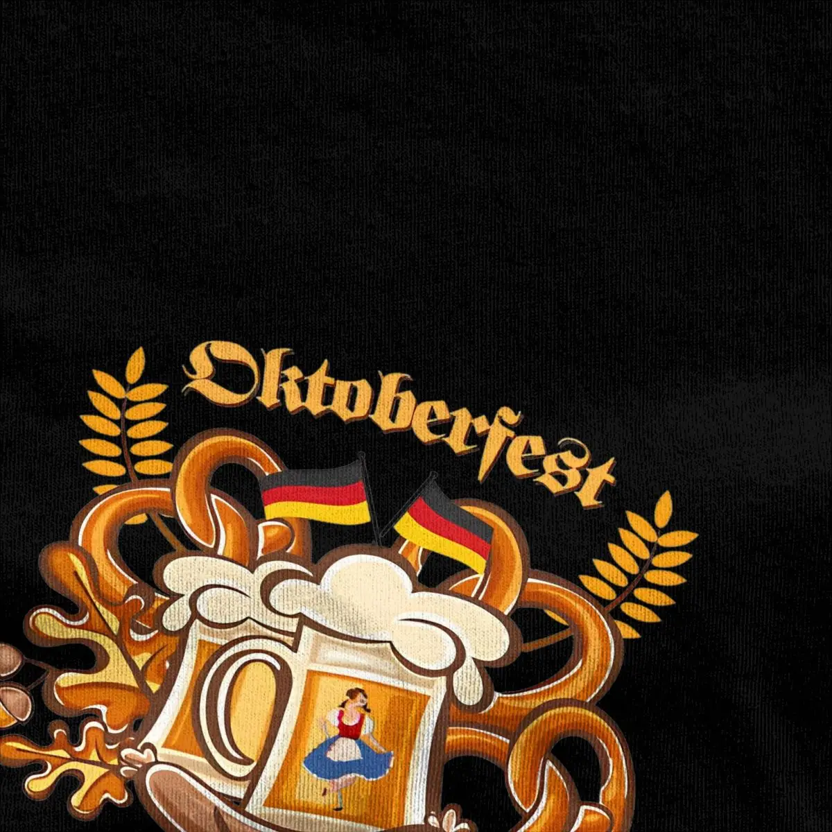 Vintage T-Shirt German Beer Festival Pure Cotton T-Shirts Trending Tee Shirt for Mens Oktoberfest Dad Short Sleeve Top Tees