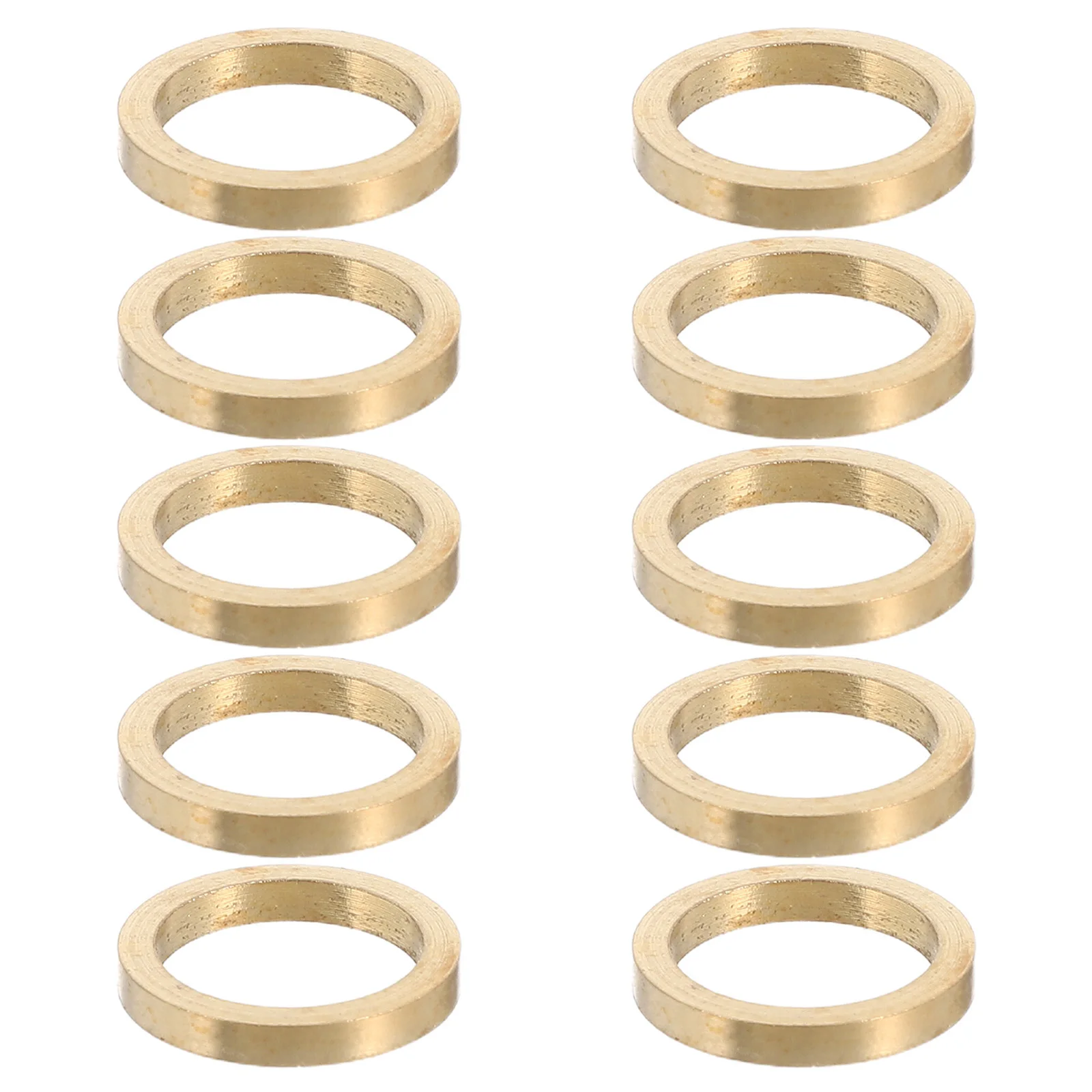 10 قطعة مجموعة غسالات النحاس الثقيلة الباب المفصلي جوانات عملية سلسة خزانة انزلاق تعزيز النحاس طوقا #6